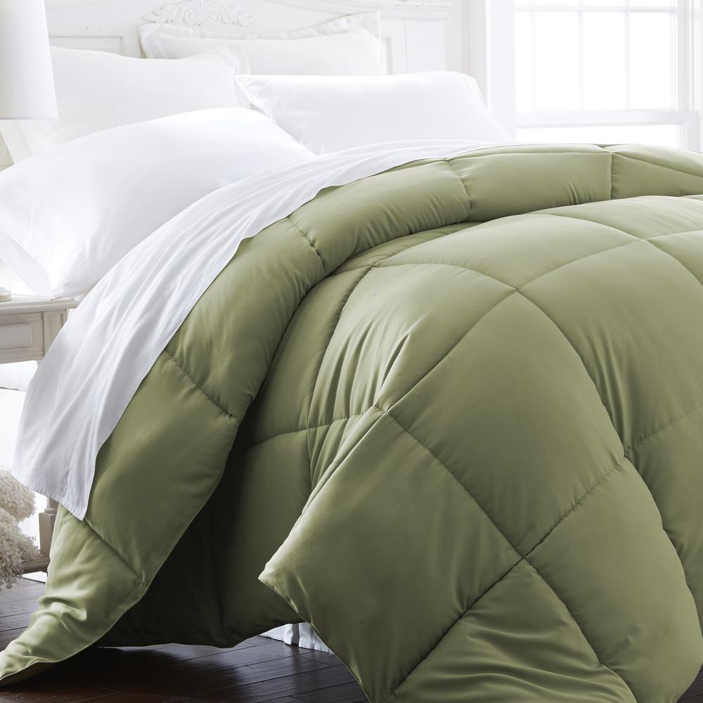 Becky Cameron Performance Sage Solid Queen Comforter, Green was $54.99 now $25.01 (55.0% off)