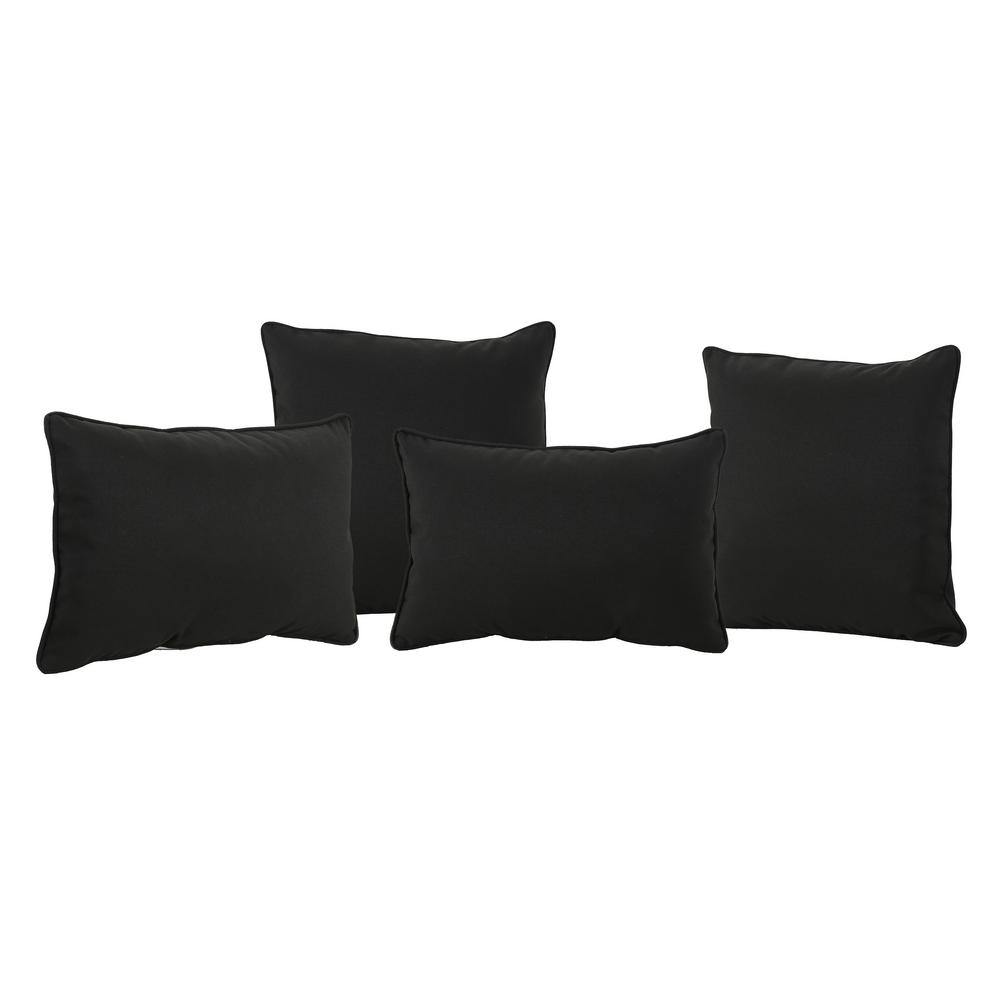 pillows black
