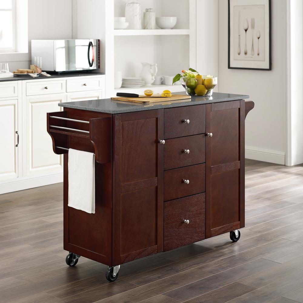 Espresso Carts Islands Utility Tables Kitchen Dining Room