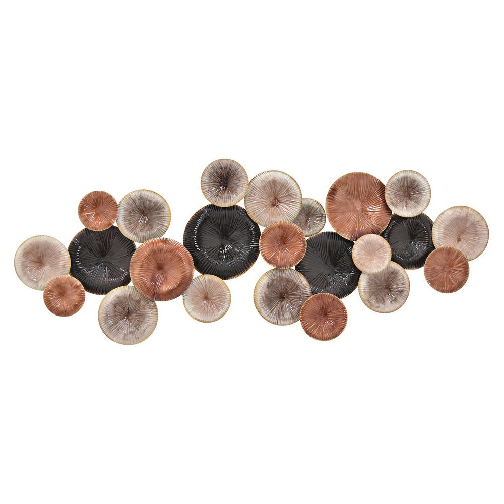 Metal Wall Decor Finished In Brown 48 5 X 3 27 - Metal Wall Sculptures Metal Wall Decor Finished In Brown 48 5 X 3 27 - Metal Wall Sculptures