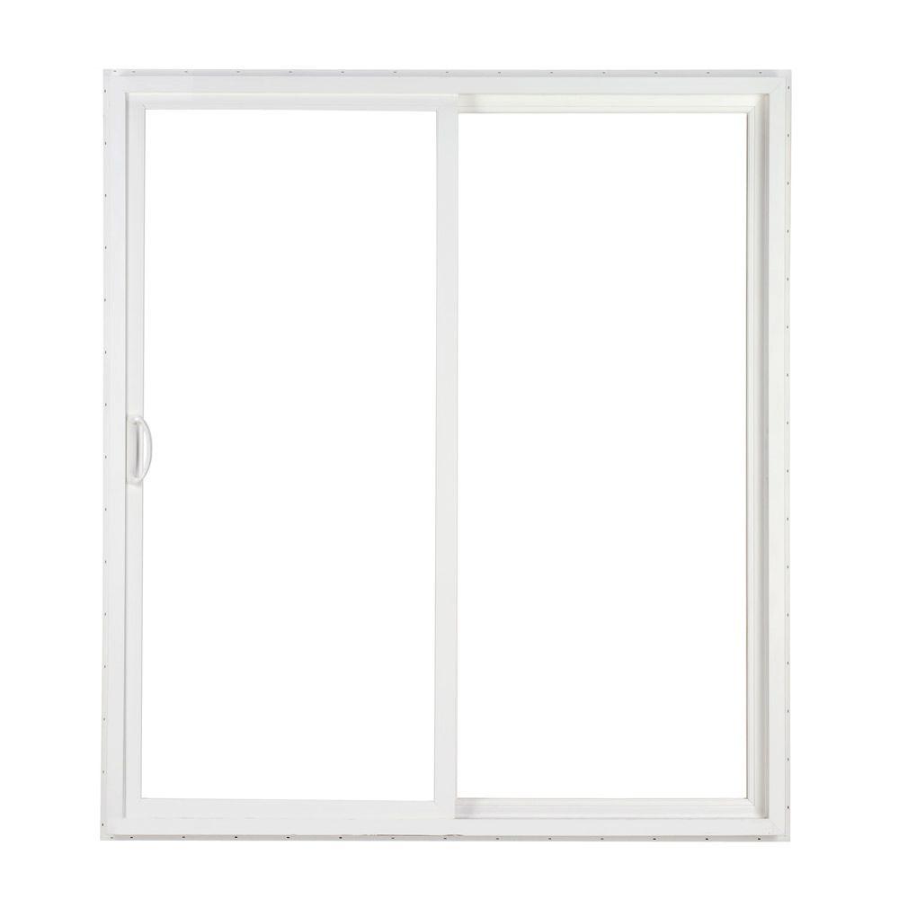 simonton 72 in. x 80 in. 2-panel contemporary vinyl sliding patio