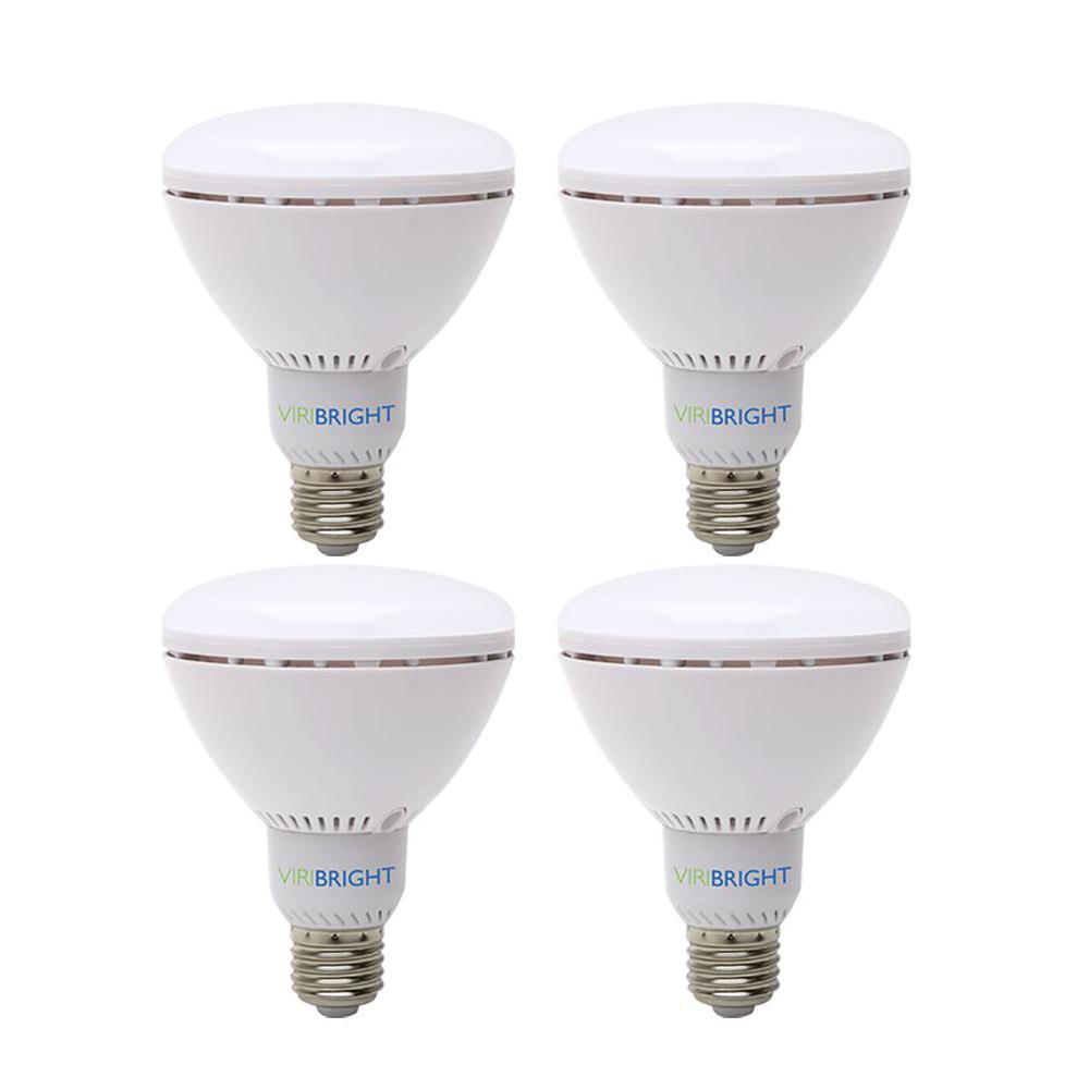 CRI 80 3000K Pack of 4 800 lm Euri Lighting EA19-3101-4 Enlosed Rated Non-Dimmable A19 Light Bulb E26 Base