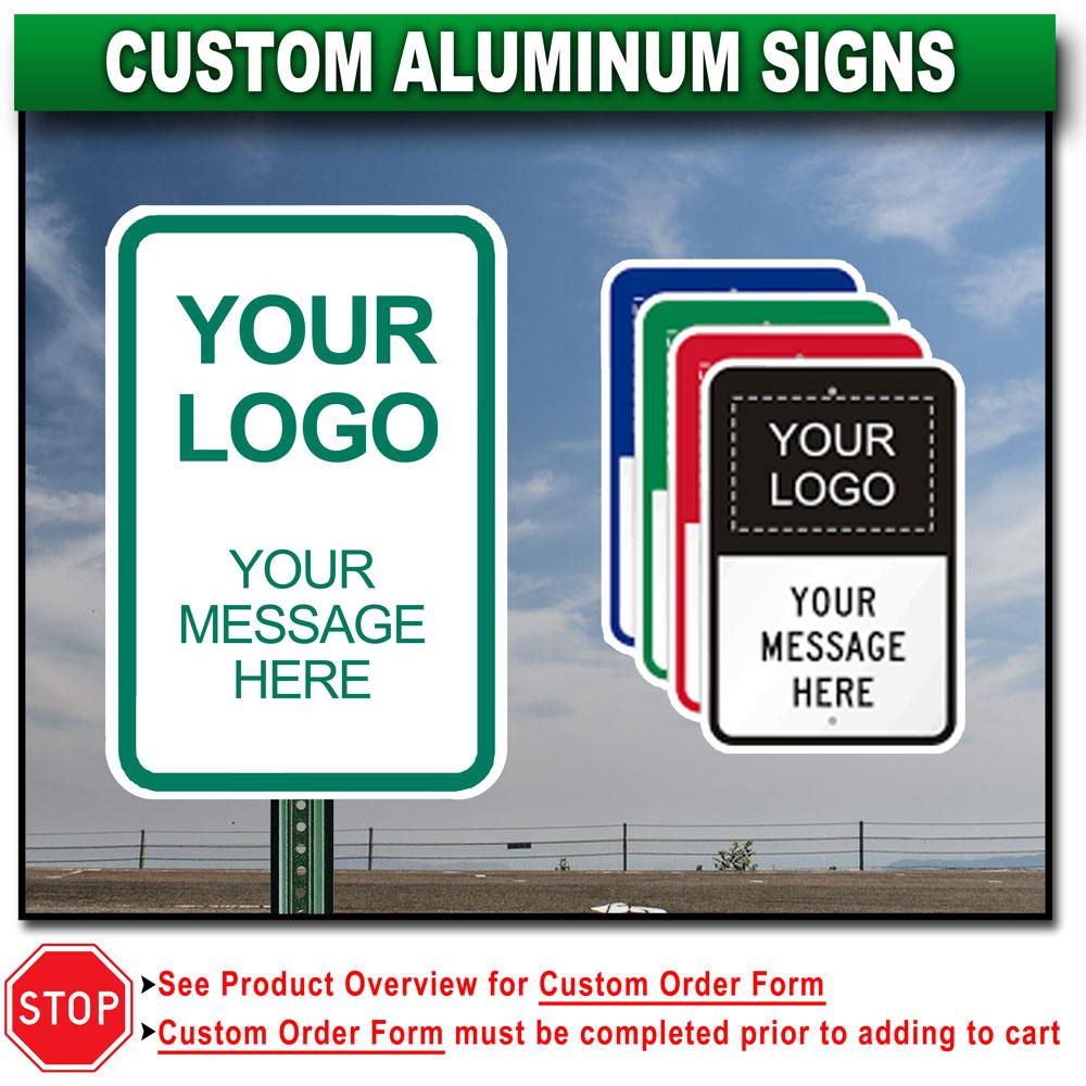 aluminum signs