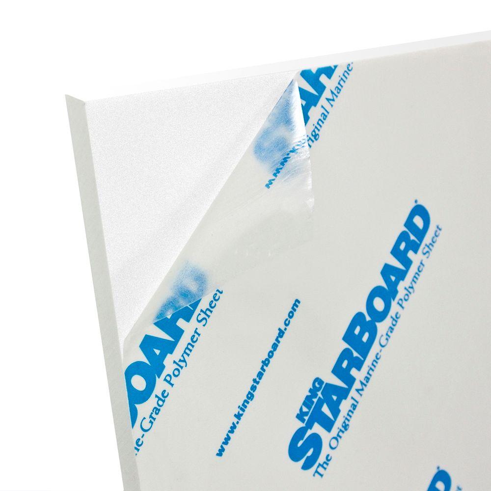 BLACK MARINE BOARD 1//2/" X 24/" X 27/" POLYMER HDPE SEA PLASTIC SHEET
