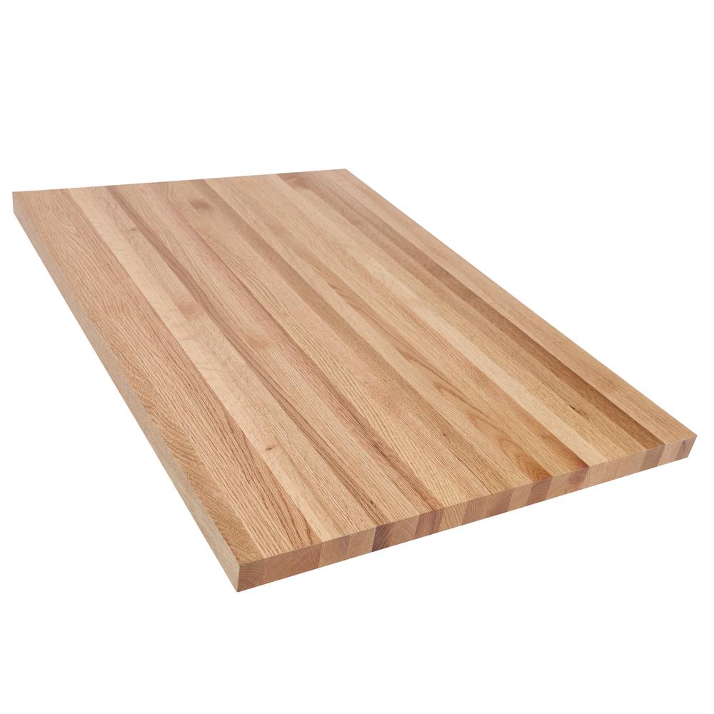 Oak Butcher Block Countertops Countertops The Home Depot