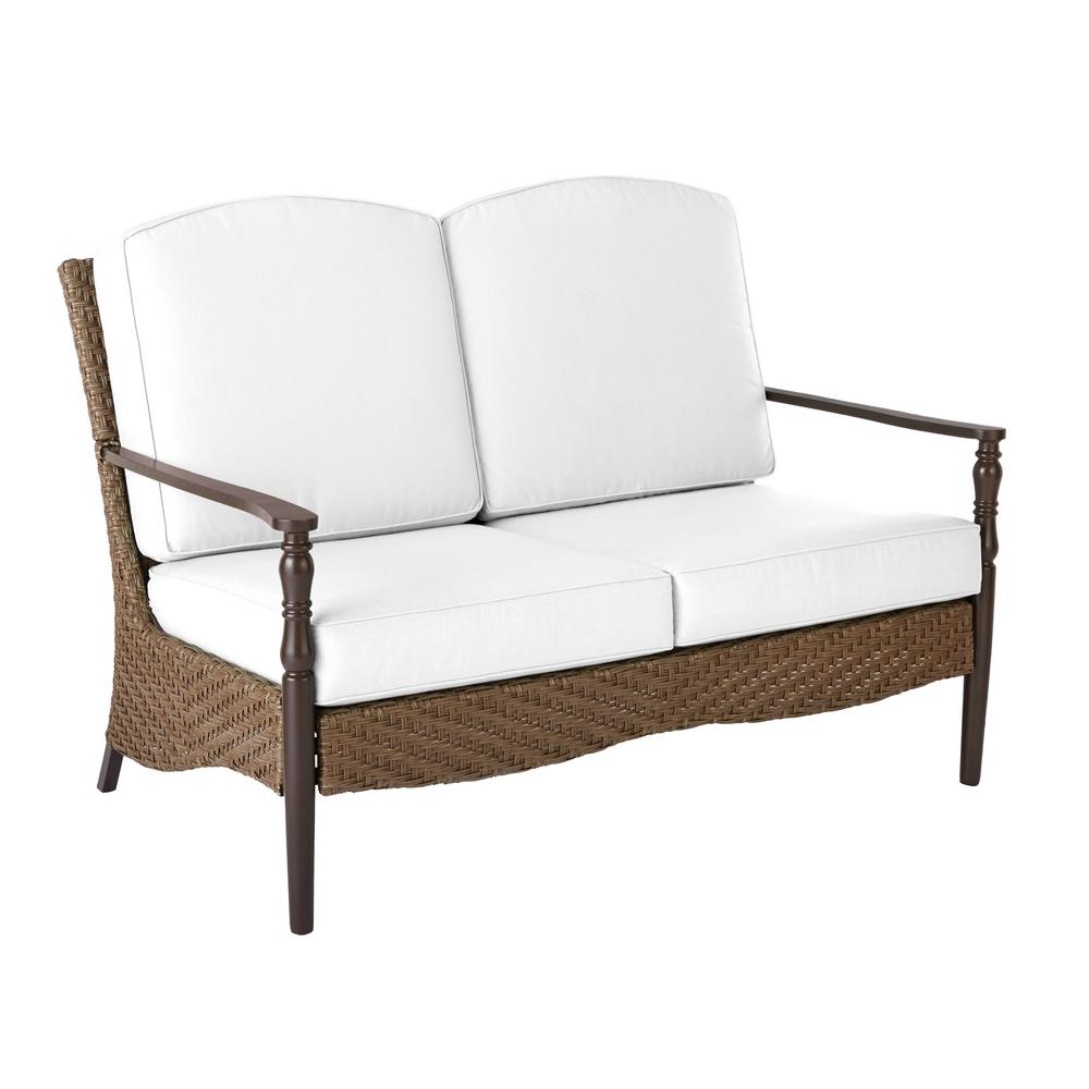 Home Decorators Collection Bolingbrook Wicker Outdoor Patio Loveseat