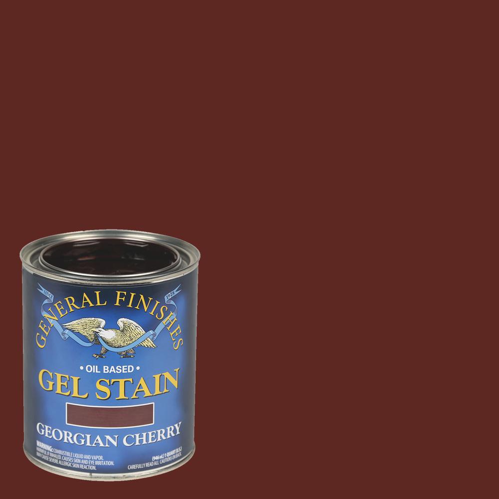General Finishes 1 qt. Cherry OilBased Interior Wood Gel