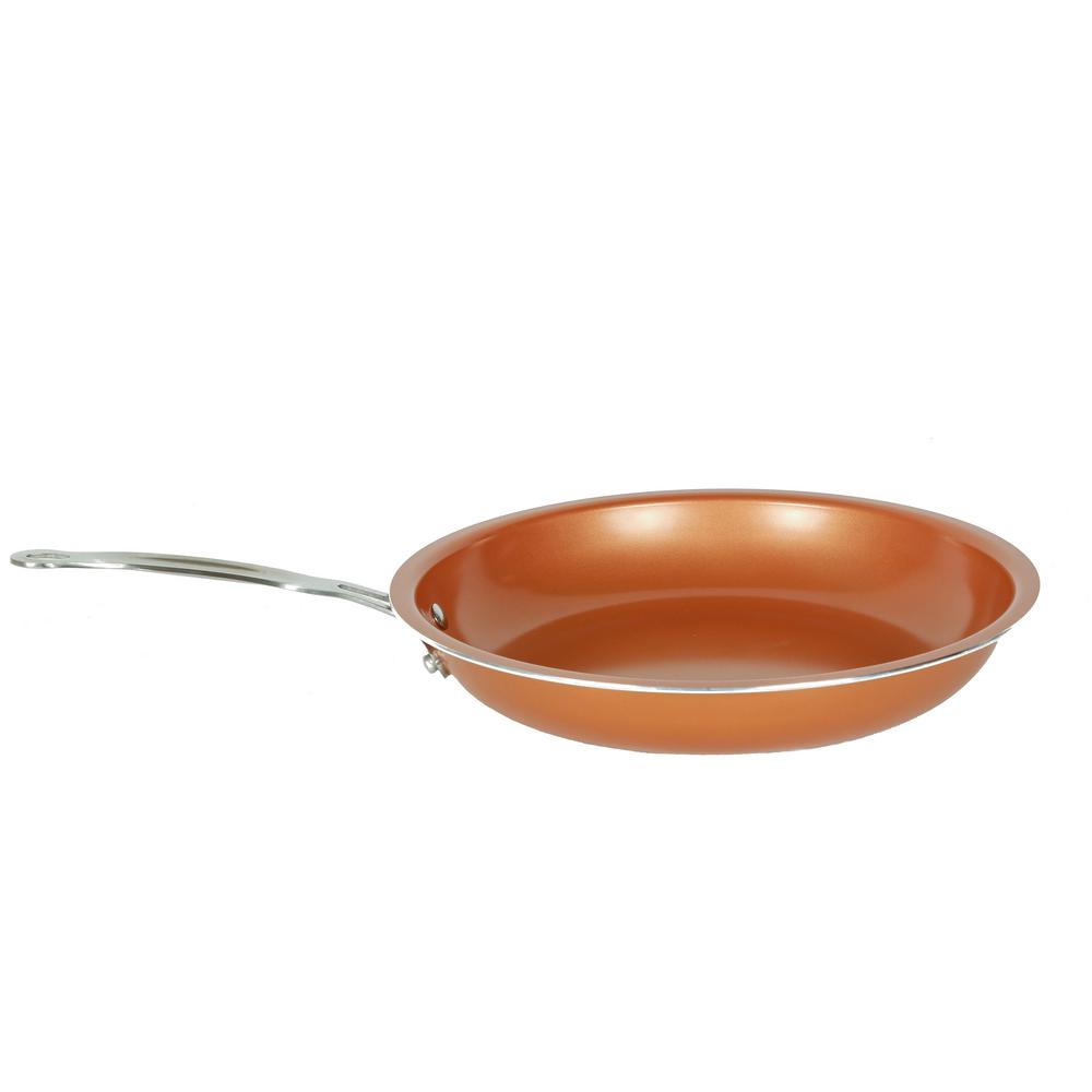 Original Copper Pan 10-Inch Round Nonstick Fry Pan Copper