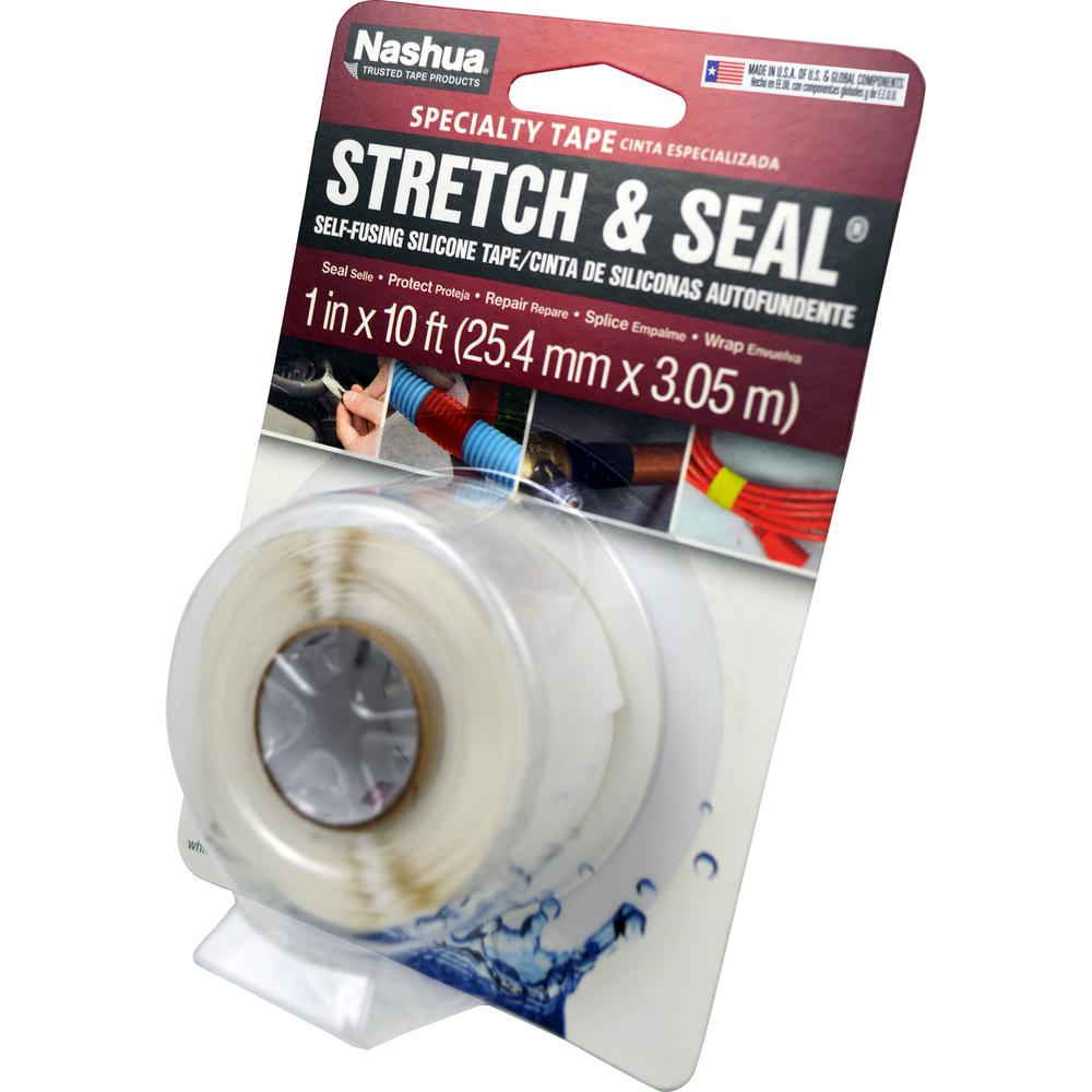 Nashua Tape 1 in. x 3.33 yd. Stretch and Seal Self-Fusing Silicone ...