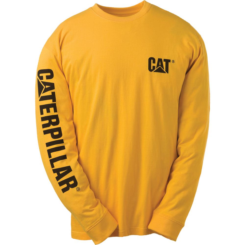 yellow long sleeve sweatshirt