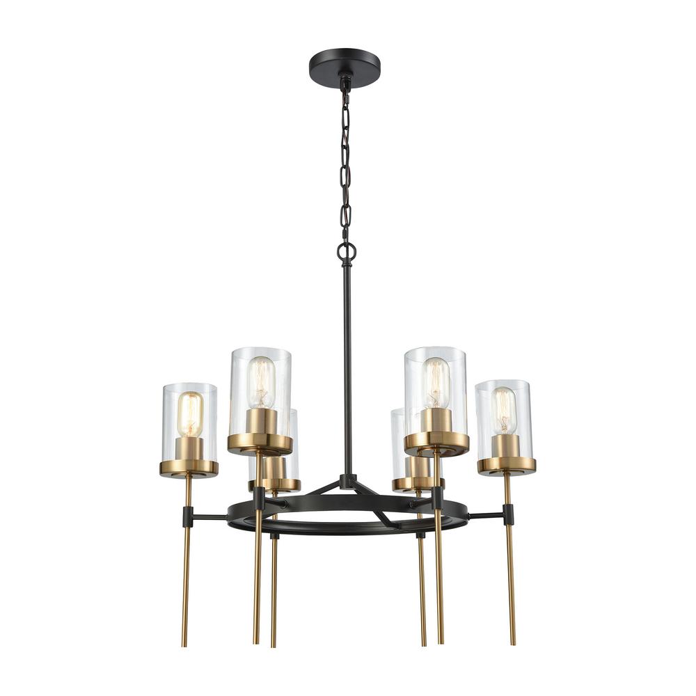 Westinghouse Eldon 5Light Oil Rubbed Bronze with Highlights Chandelier
