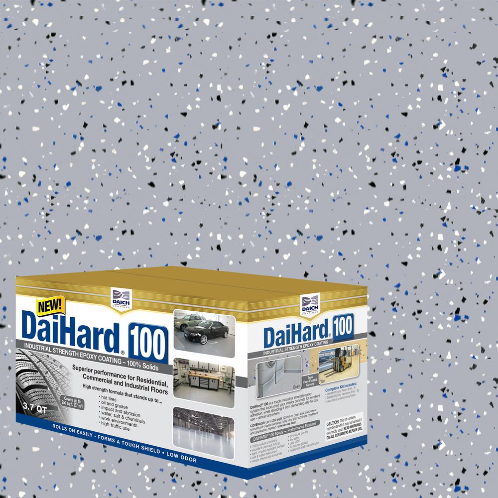 DAICH DaiHard Industrial Strength 3.7 Qt. Gray Gloss 100% Solids Epoxy