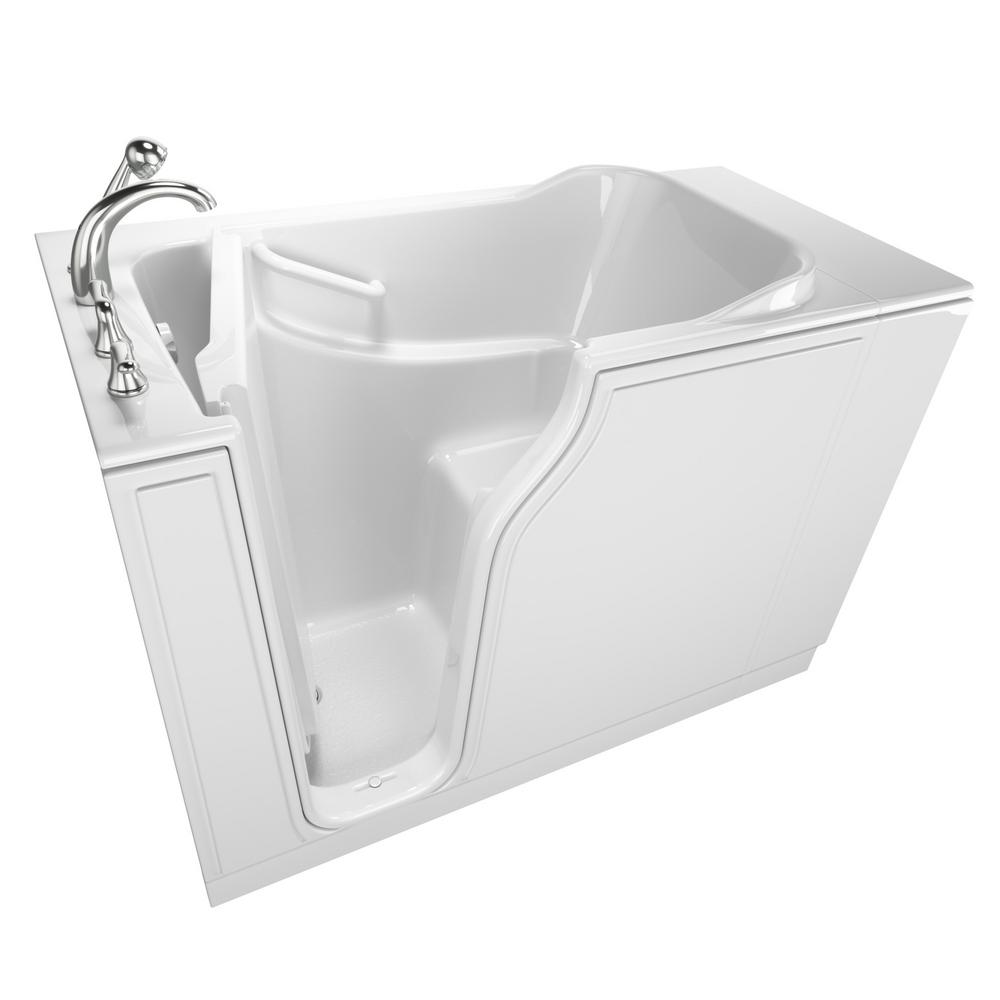 Safety Tubs Gelcoat Entry Series 4.2 ft. WalkIn Soaking Tub in WhiteSSA5230LSWH The Home Depot