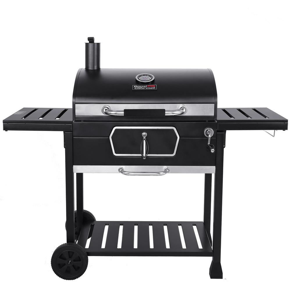 adjustable height charcoal grill