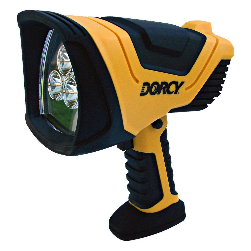 Dorcy Rechargeable Flashlights Accessories Safety Security 750 Lumens 3 Led Cyber High Flux Rechargeable Spotlight