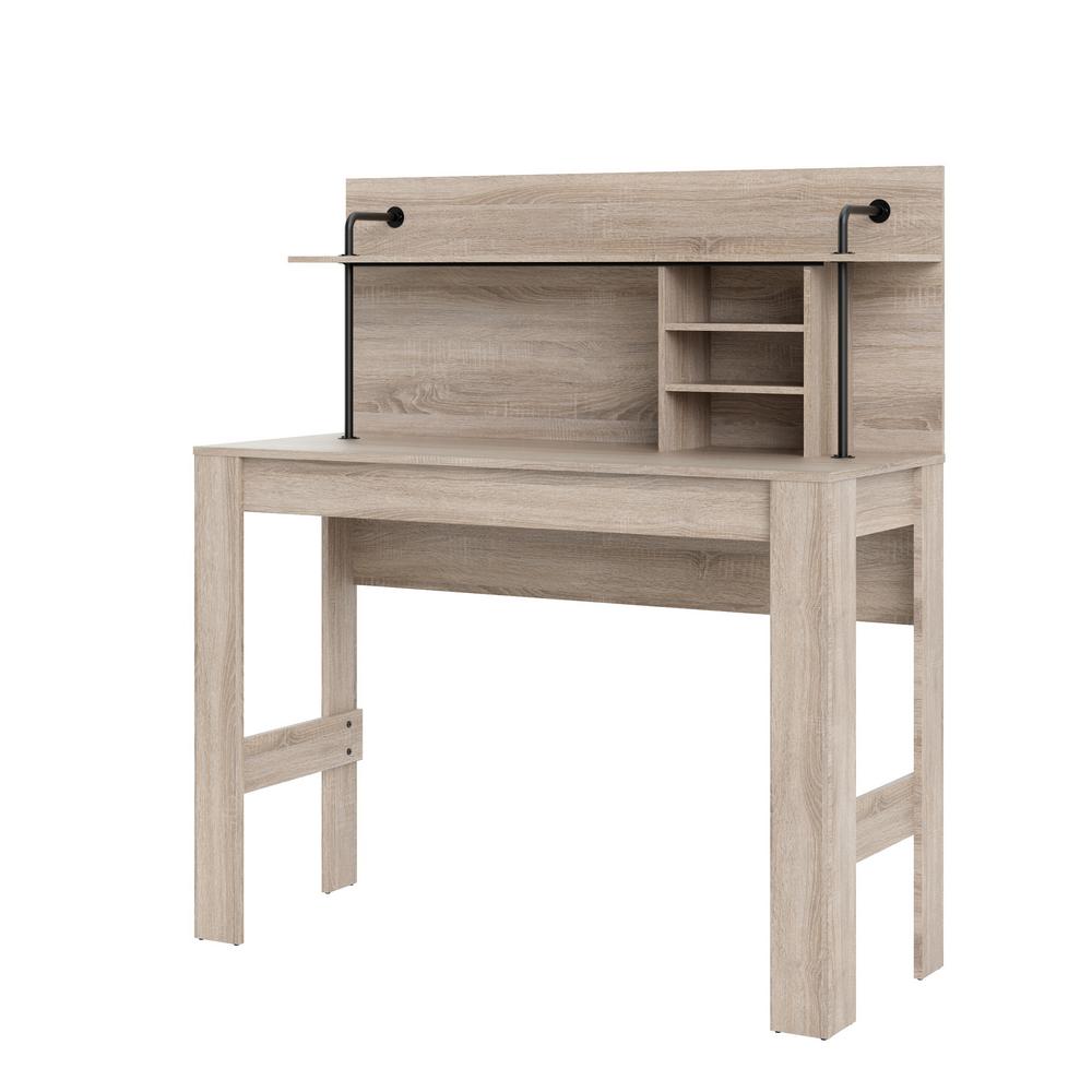 Tvilum Wilmer Truffle Standing Desk 70484cjcj The Home Depot Tvilum Wilmer Truffle Standing Desk