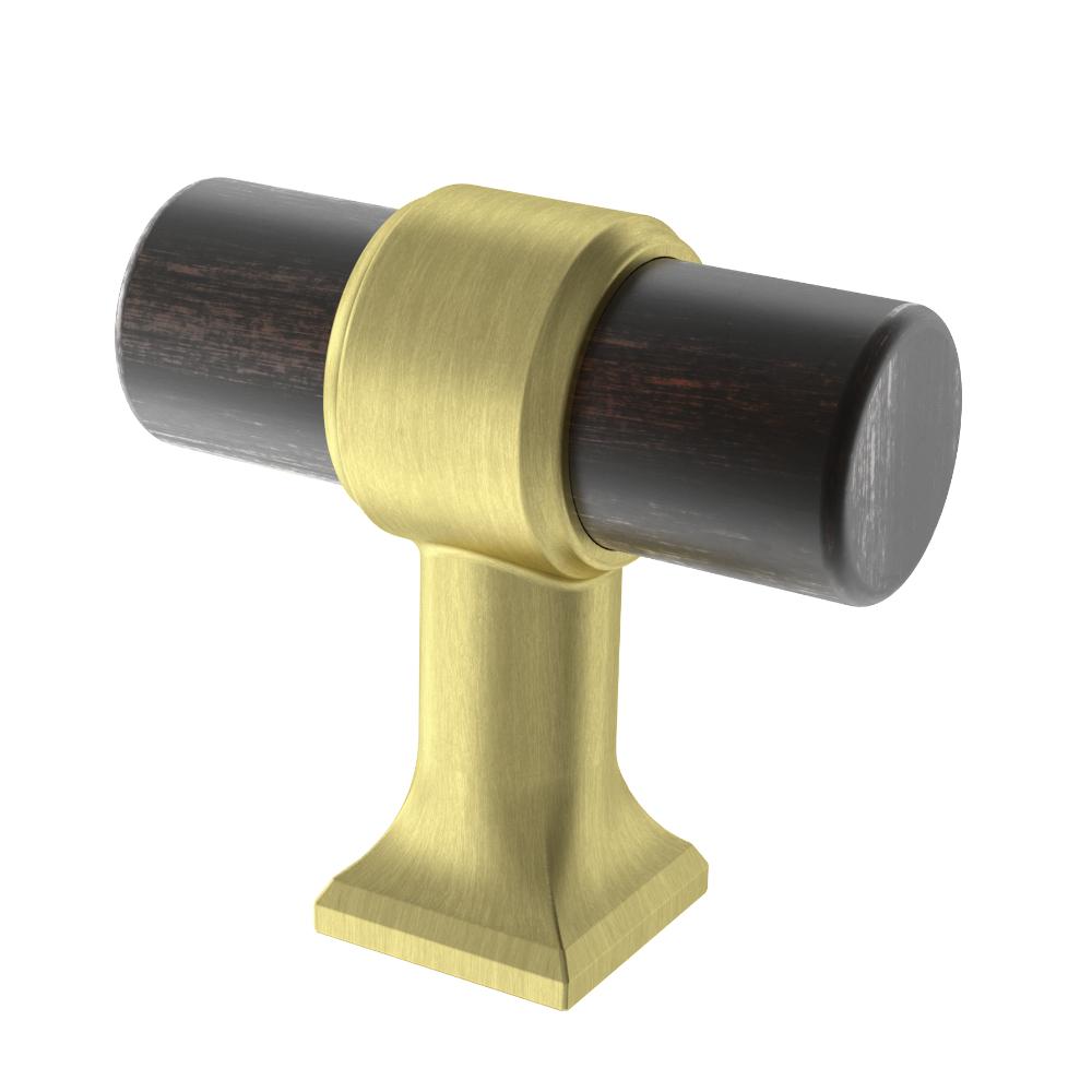 Liberty 1 9 16 In 40mm Vintage Black With Brushed Brass Wood