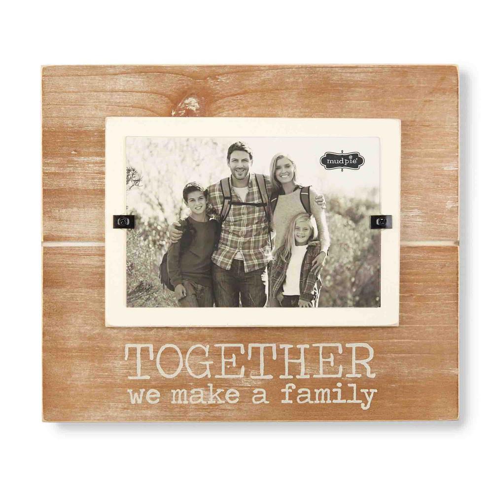 Family 4 In X 6 Natural Wood Horizontal Frame 4695154 The Natural Wood Horizontal Frame 4695154 The Home Depot