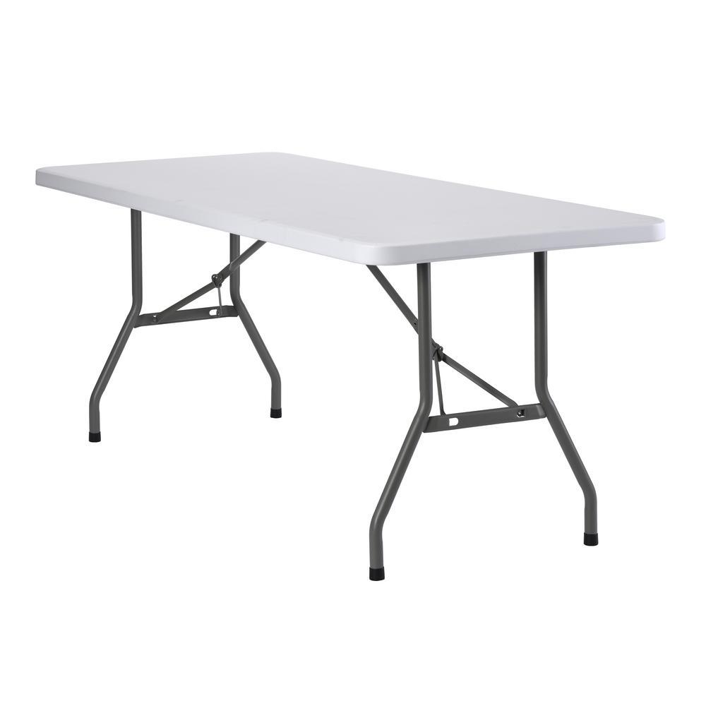 Enduro 48 In Earth Tan Plastic Portable Crawlfish Table Ta48fcf01 White Plastic Portable Folding Banquet Table