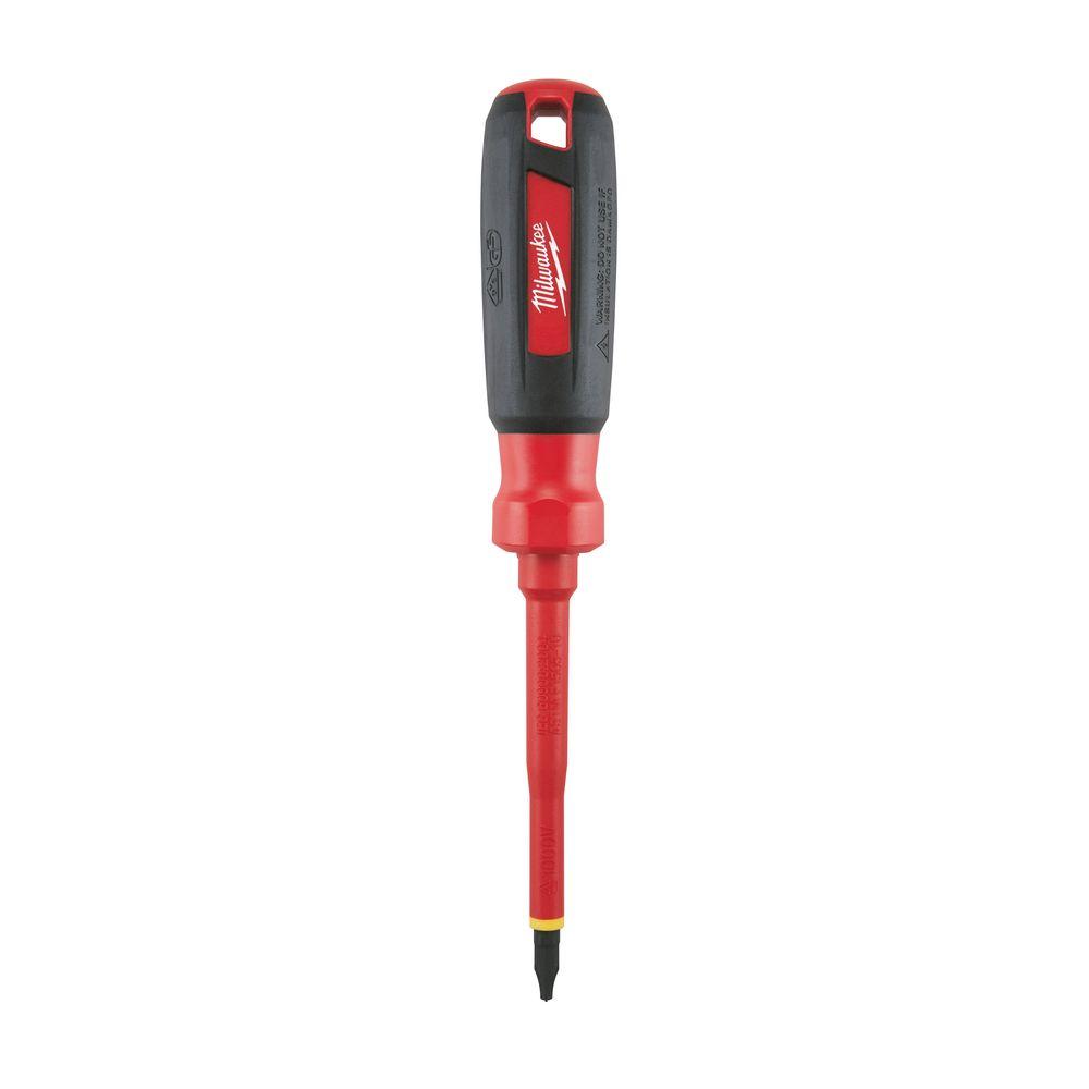 Milwaukee 4 in. 1 ECX 1000Volt Insulated Screwdriver48222241 The