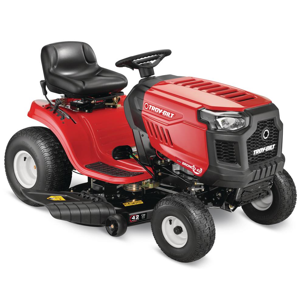 Bronco 42 in. 19 HP Briggs and Stratton Engine Automatic Drive Gas Riding Lawn Mower