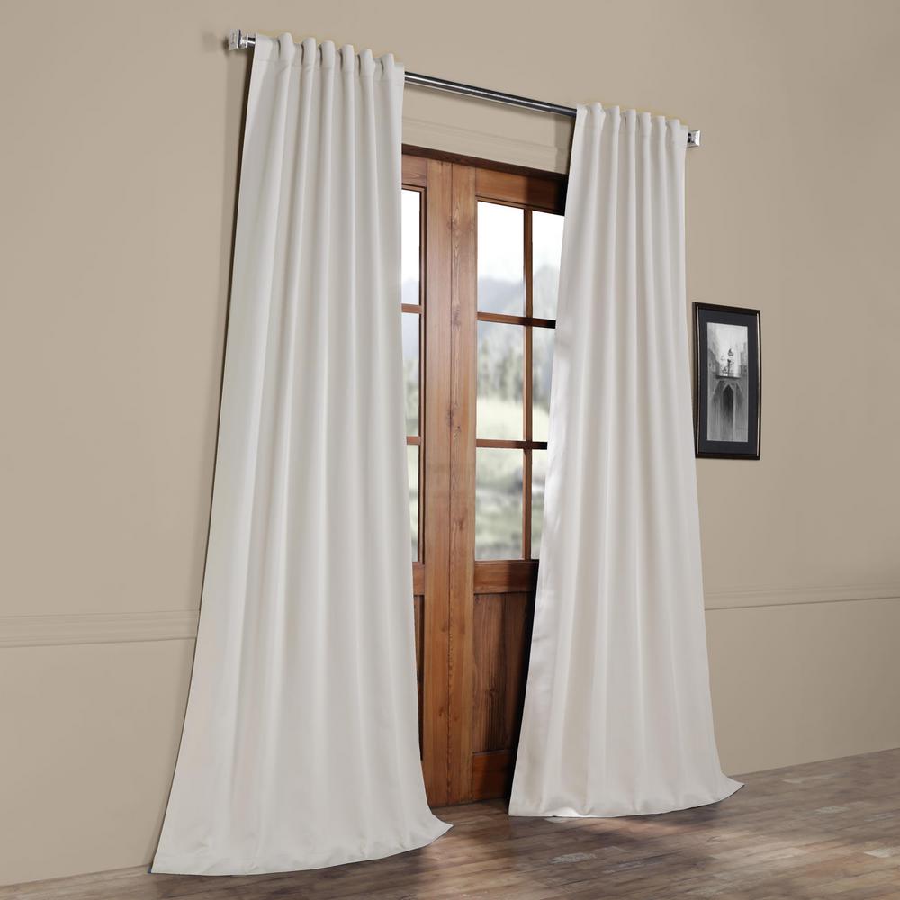 Exclusive Fabrics Furnishings Smokey Cream Beige Blackout Room