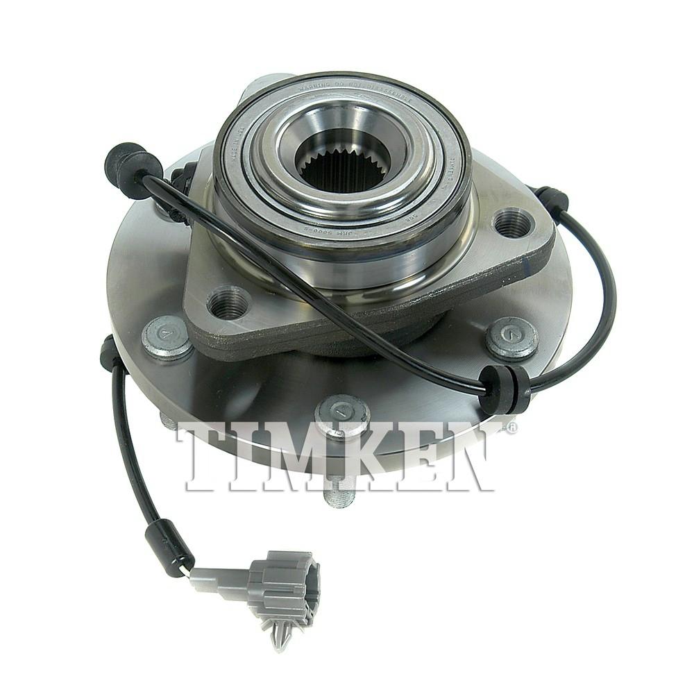 Timken Front Wheel Bearing and Hub Assembly fits 20042007 Nissan Titan