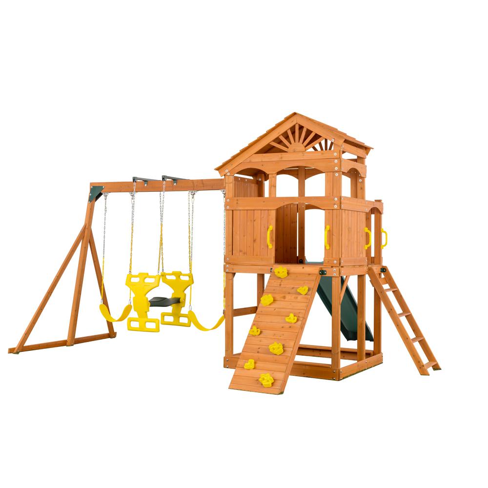 play safe swing set