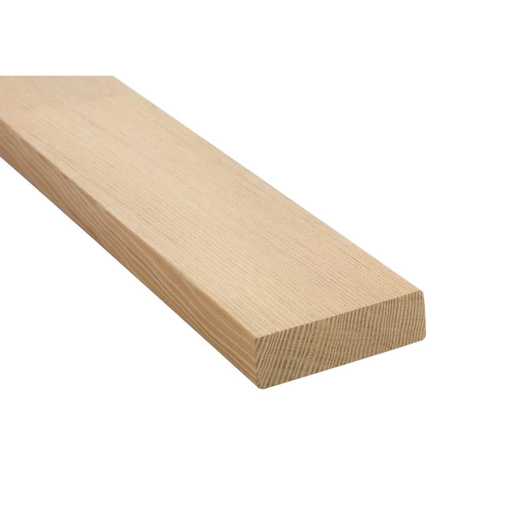 Builders Choice 1 in. x 3 in. x 6 ft. Hemlock BoardHDCVG10306 The