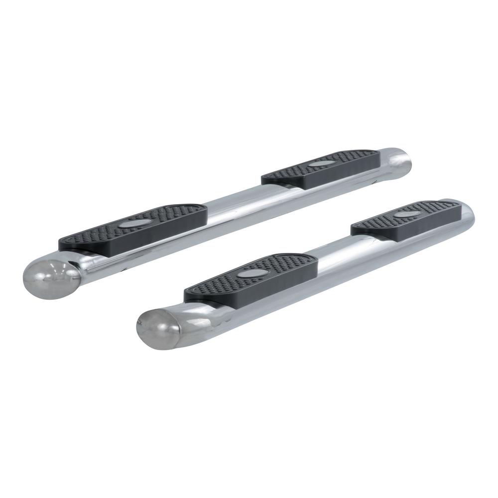Aries 4Inch Oval Polished Stainless Steel Nerf Bars, Select Chevrolet