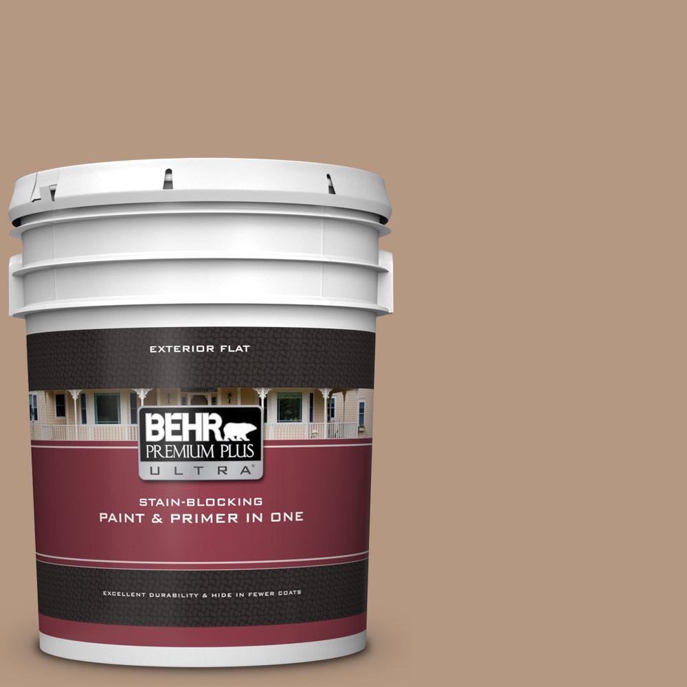 BEHR Premium Plus Ultra 5 gal. MQ241 Cavern Clay Flat BEHR Premium Plus Ultra 5 gal. MQ241 Cavern Clay Flat