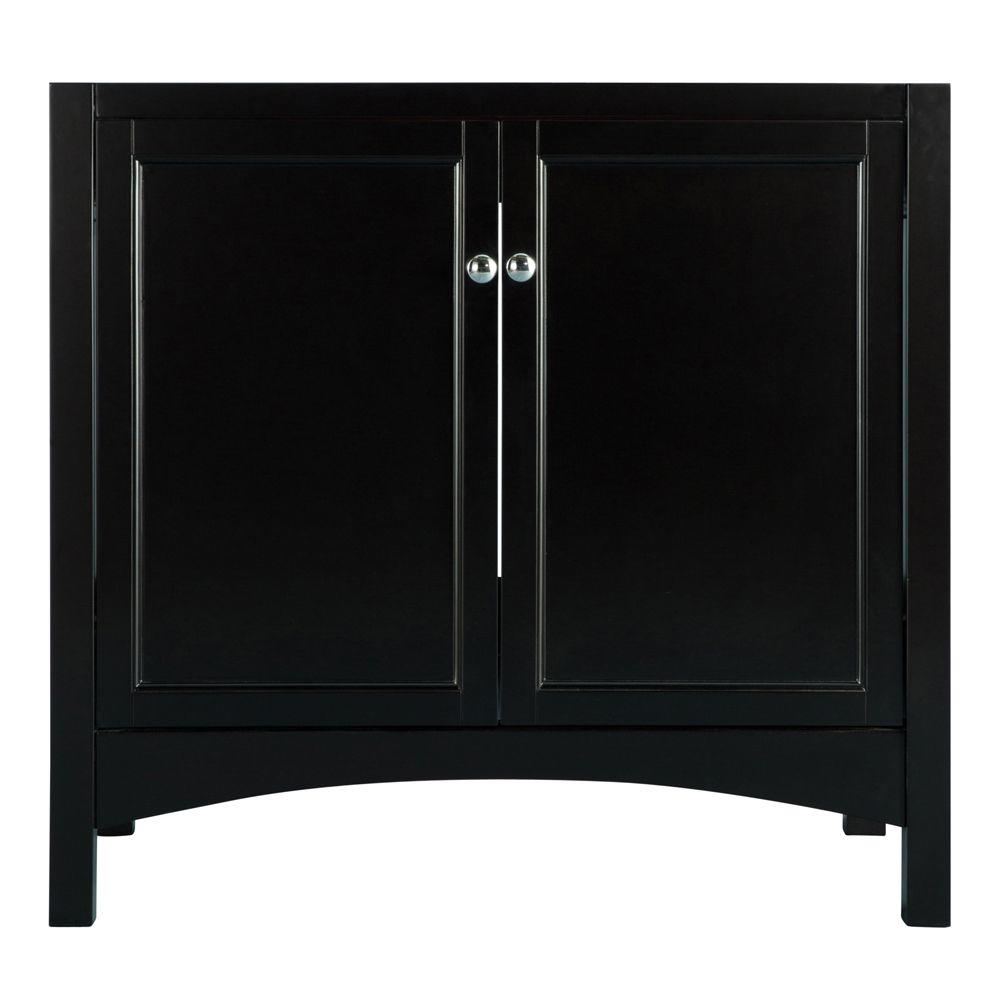 Home Decorators Collection Haven 36 in. Vanity Cabinet Only in Espresso