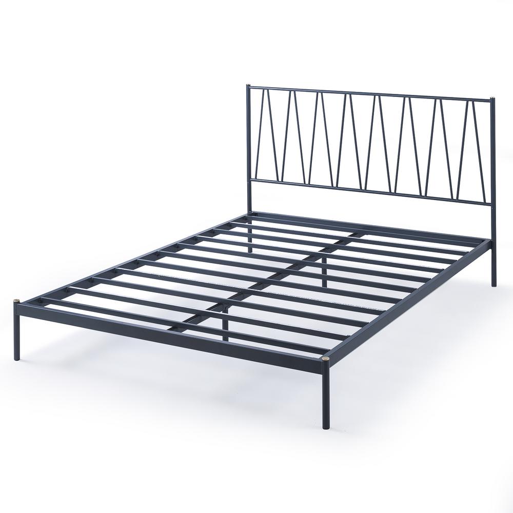 Zinus Olga 41” Metal Platform Bed Frame, King