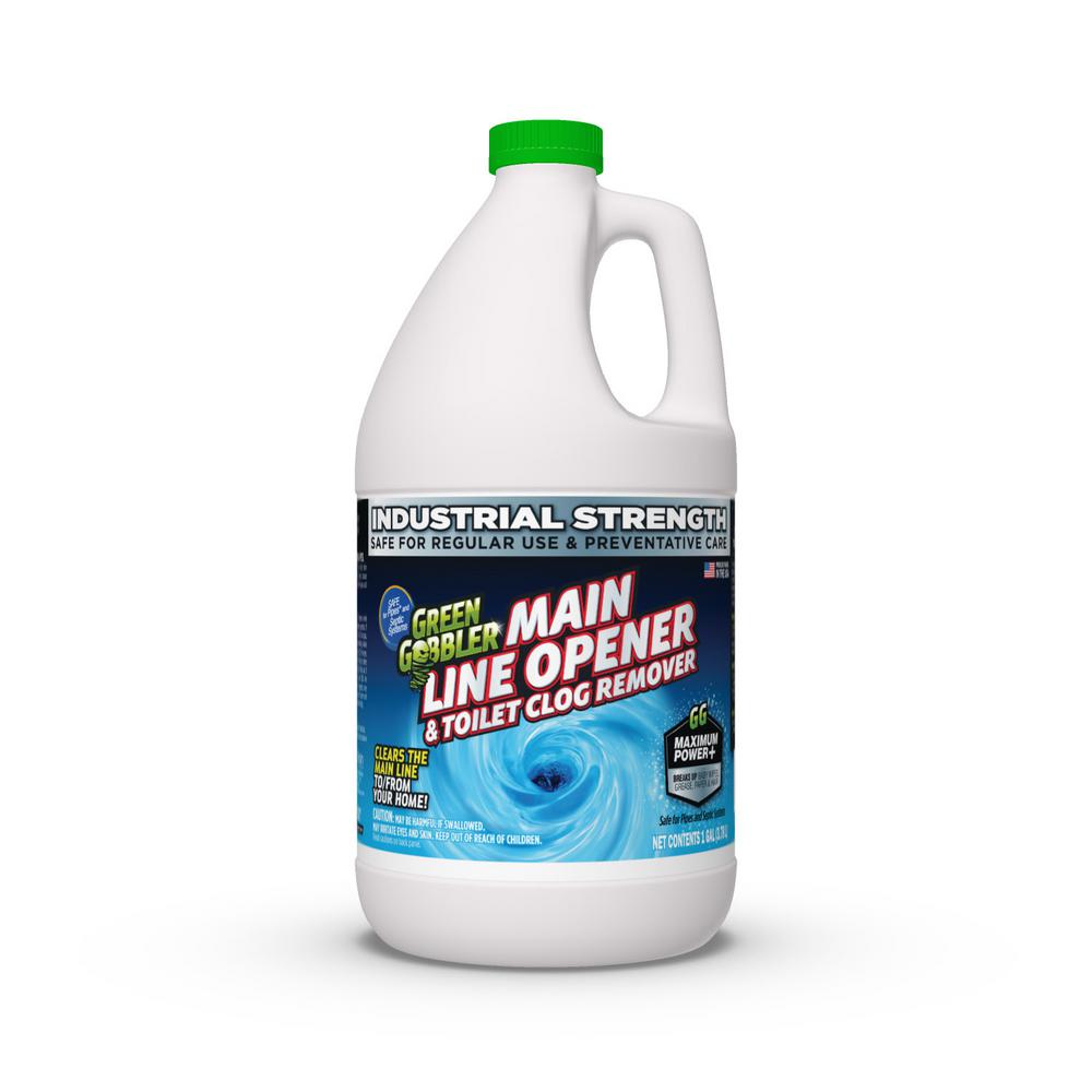 Green Gobbler 1 Gal Main Line Cleaner And Clear Drain Opener