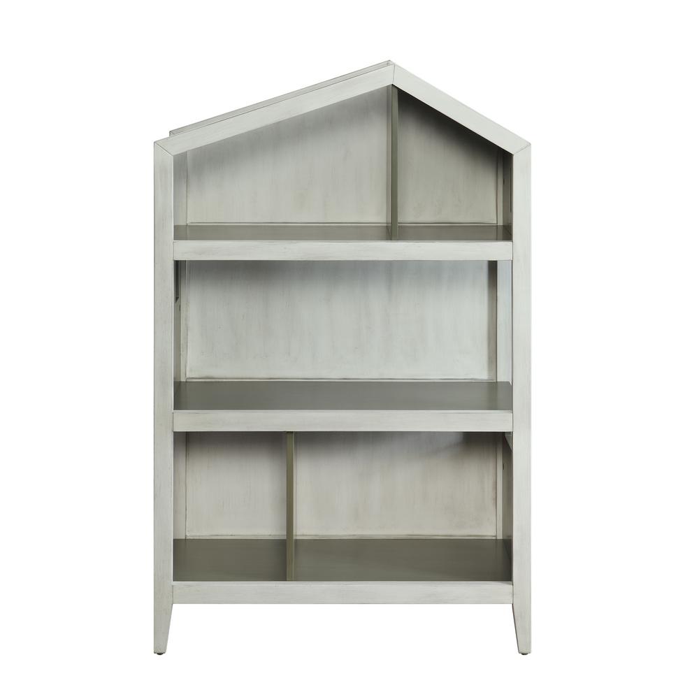Acme Furniture Doll Cottage Weathered White And Washed Gray Bookcase Acme Furniture Doll Cottage Weathered White And Washed Gray Bookcase