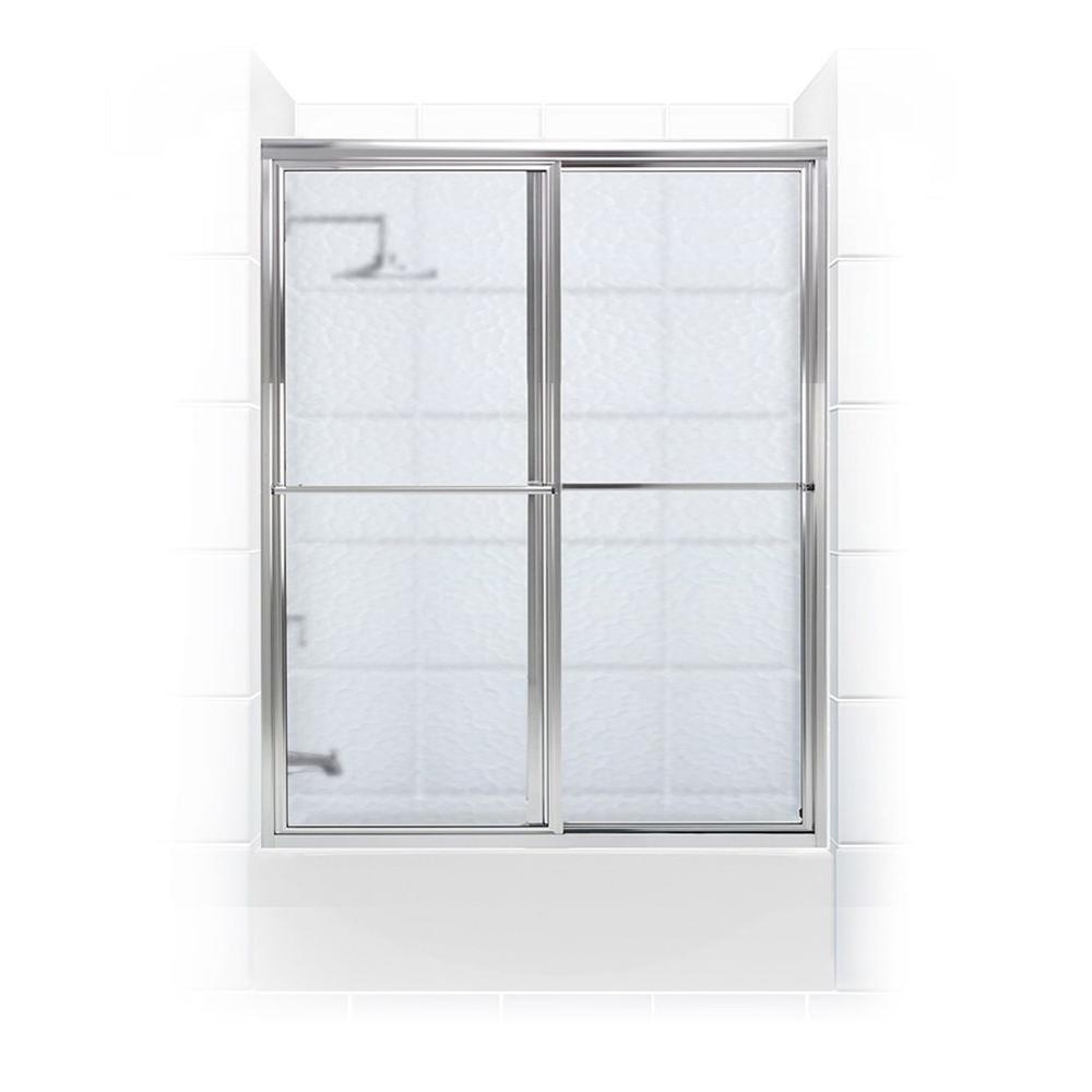 Coastal Shower Doors Newport Series 54 in. x 58 in. Framed Sliding Tub