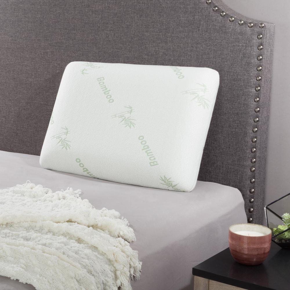 bamboo memory foam pillow