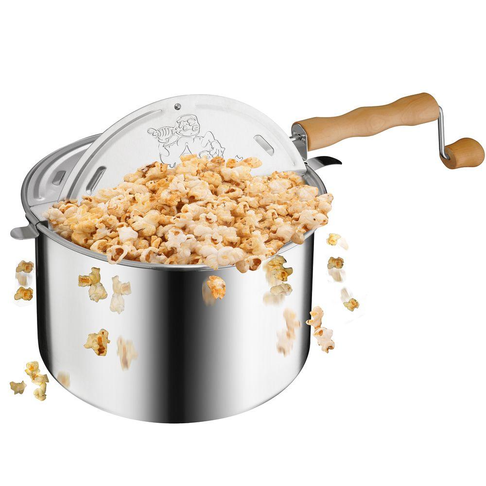 Induction Stovetop Popcorn Poppers Cookware The Home Depot