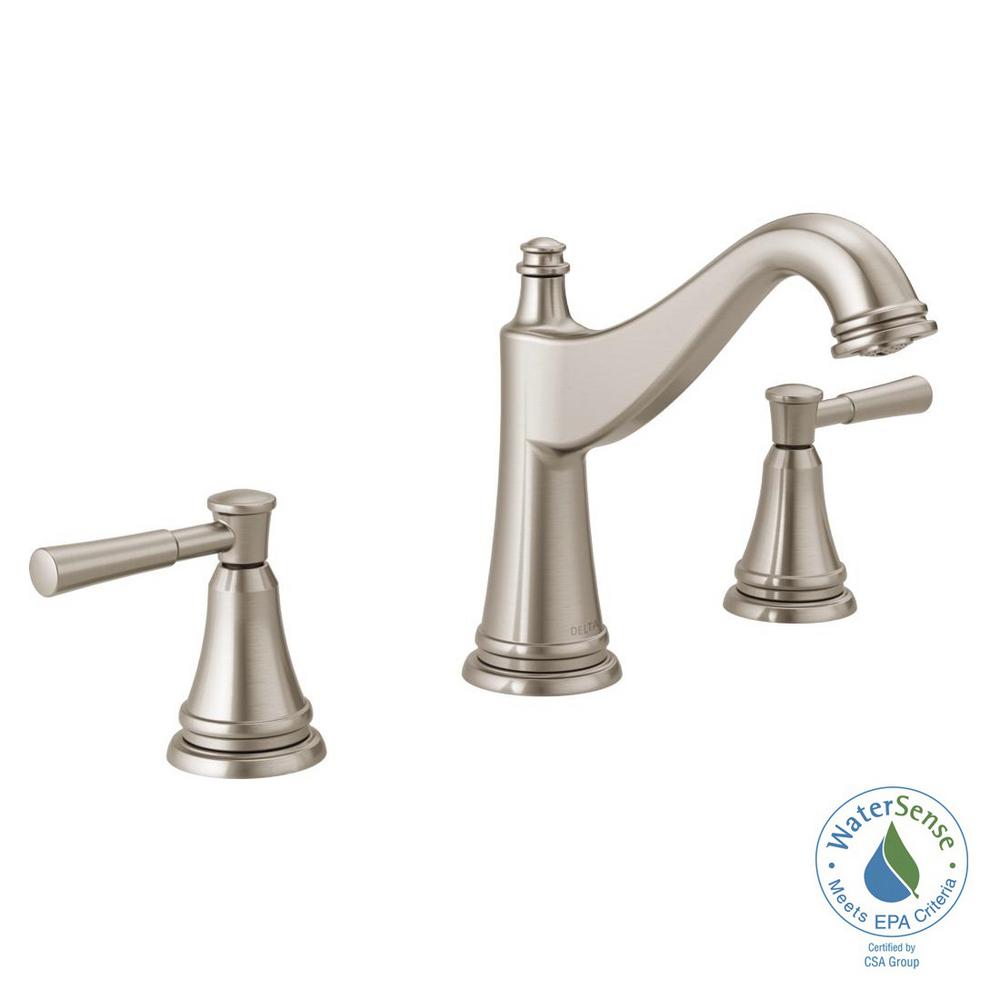 Kohler Devonshire Widespread Bathroom Faucet With Pop Up Vibrant