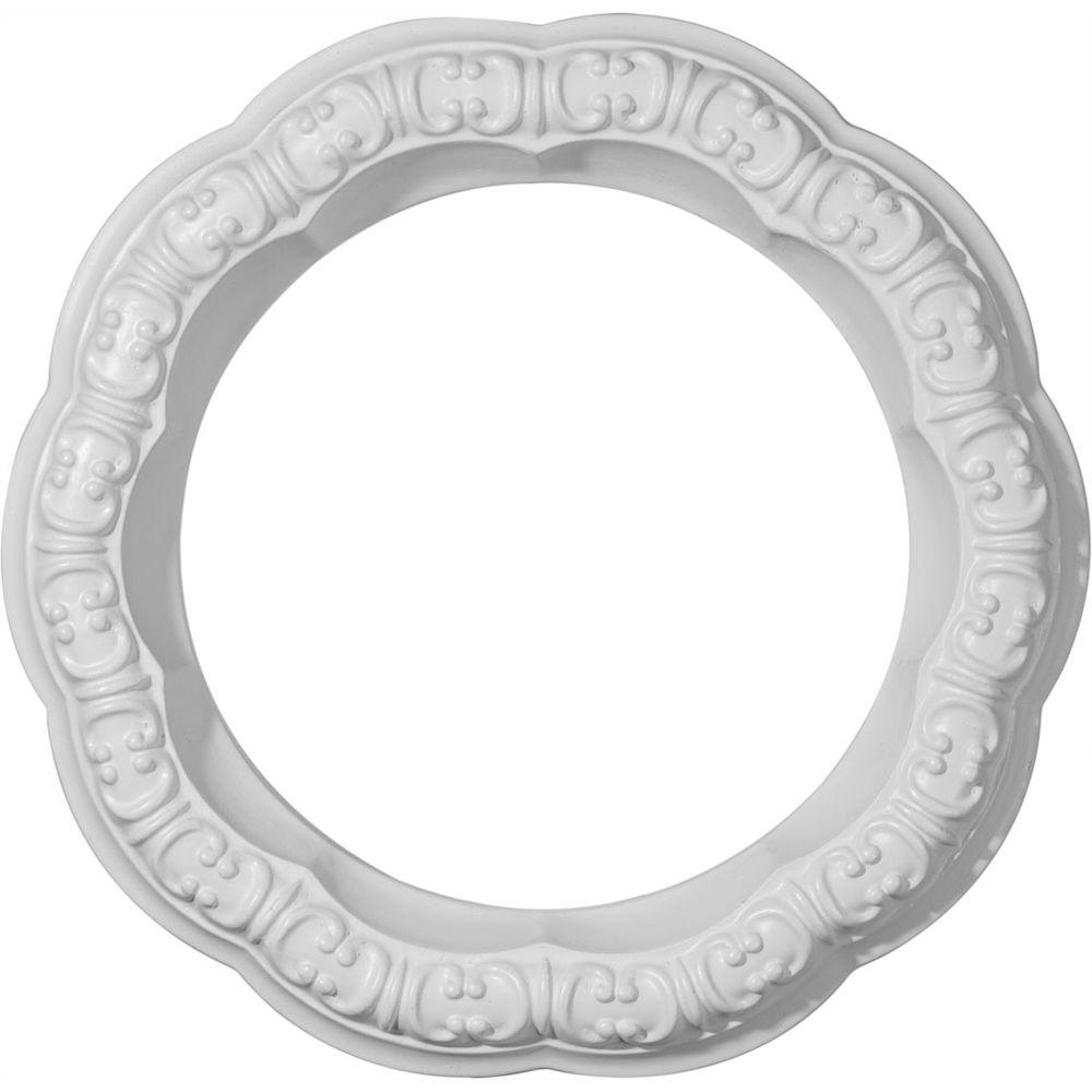 Ekena Millwork 10 In Swindon Ceiling Ring Cr09sw The Home Depot Swindon Ceiling Ring