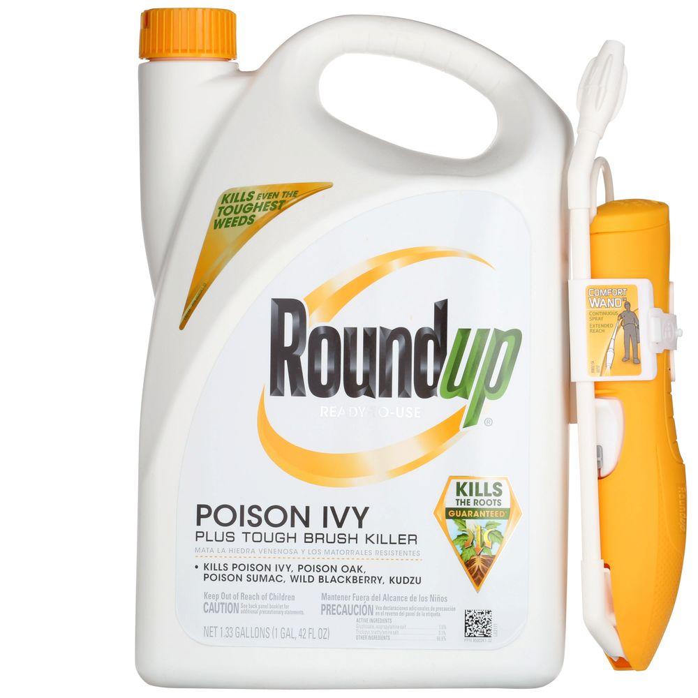 Roundup Poison Ivy and Tough Brush Killer 1.33 Gal. Ready 