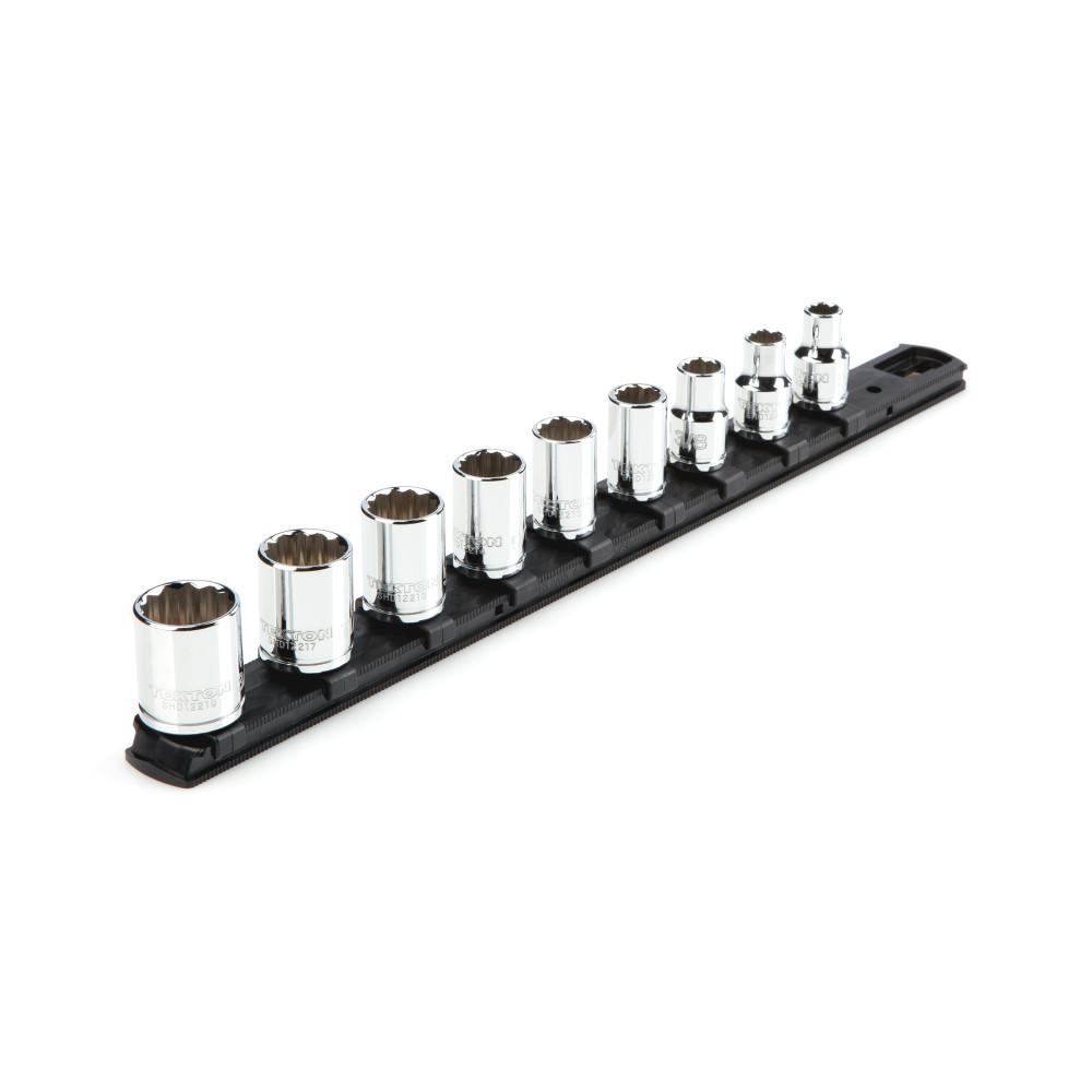 TEKTON 3/8 in. Drive 12Point Socket Set (9Piece)SHD91103 The Home
