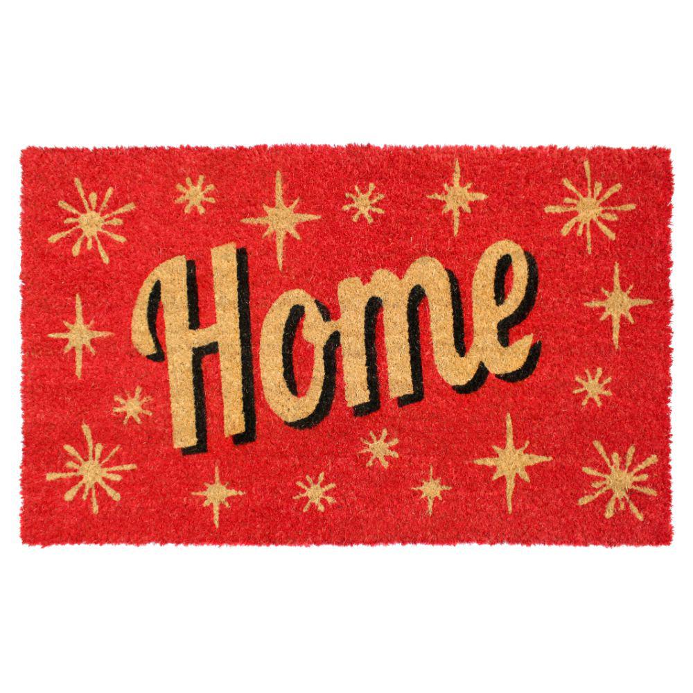 Natural 18 In X 30 In Home Stars Coir Doormat Dm8859 The Home