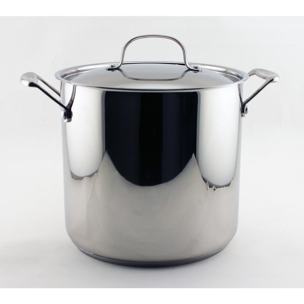 BergHOFF EarthChef Premium 10 Qt. 18/10 Stainless Steel Stockpot with