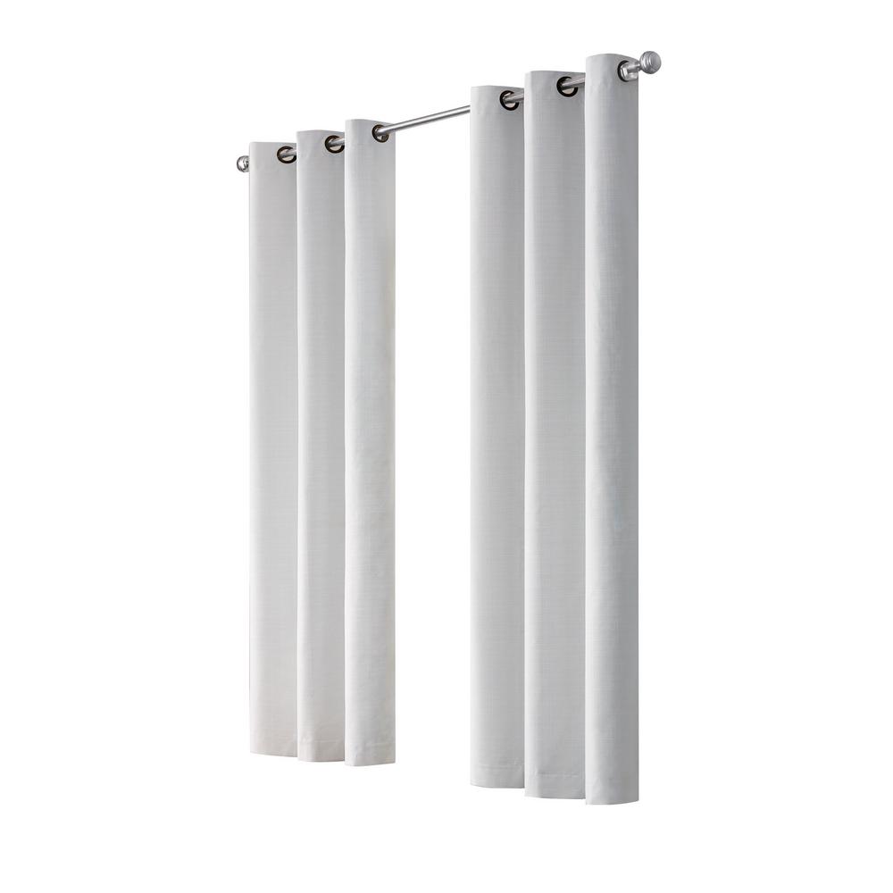 Eclipse Cohen White Grommet Panel 17521042x084whi The Home Depot