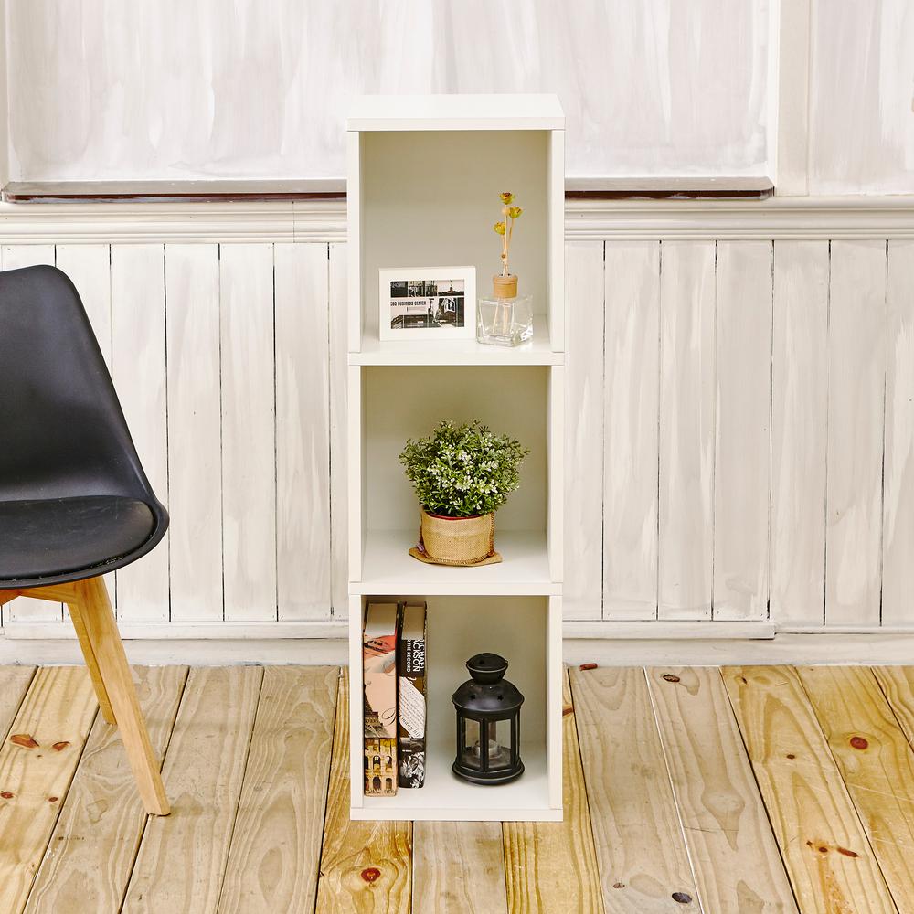 Way Basics Trois 3Shelf Narrow zBoard 11.2 x 13.4 x 44.8 ToolFree