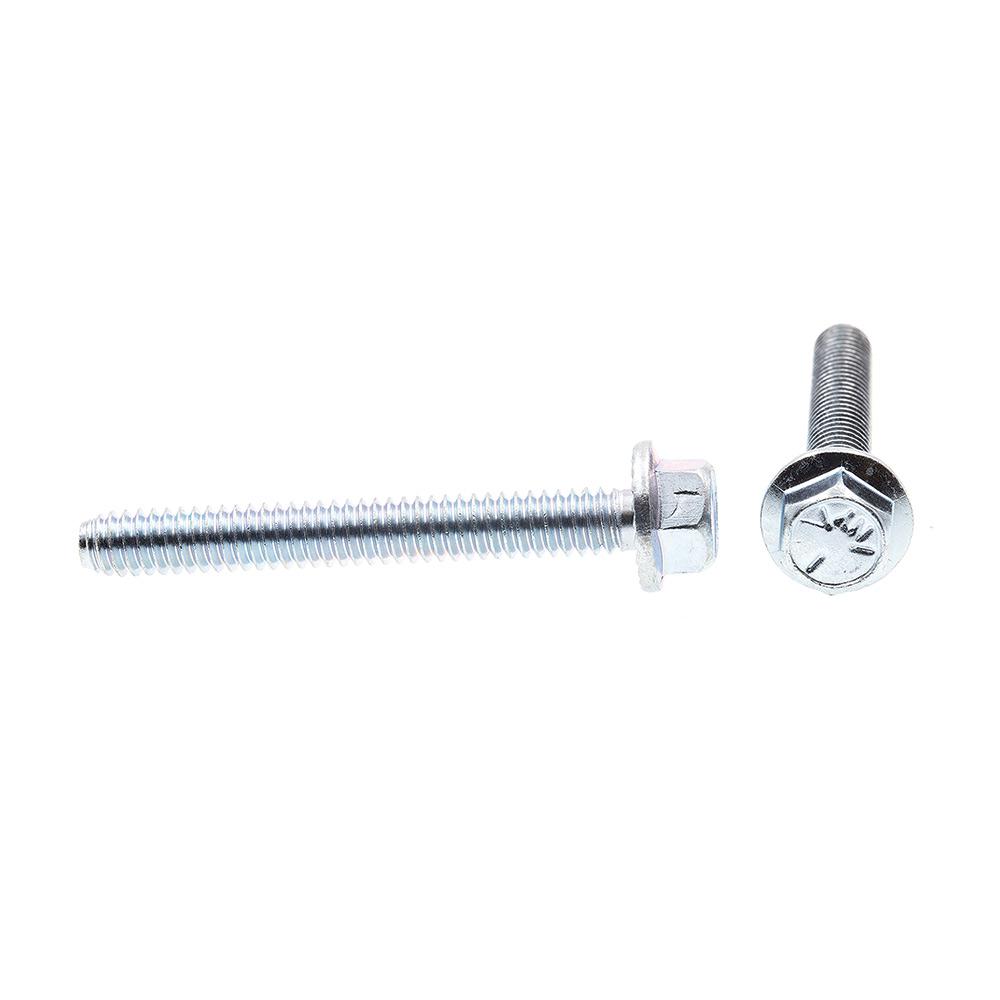 Zinc Plated Case Hardened Steel Prime-Line 9090779 Serrated Flange Bolts 25-Pack 1//4 in.-20 X 3 in.