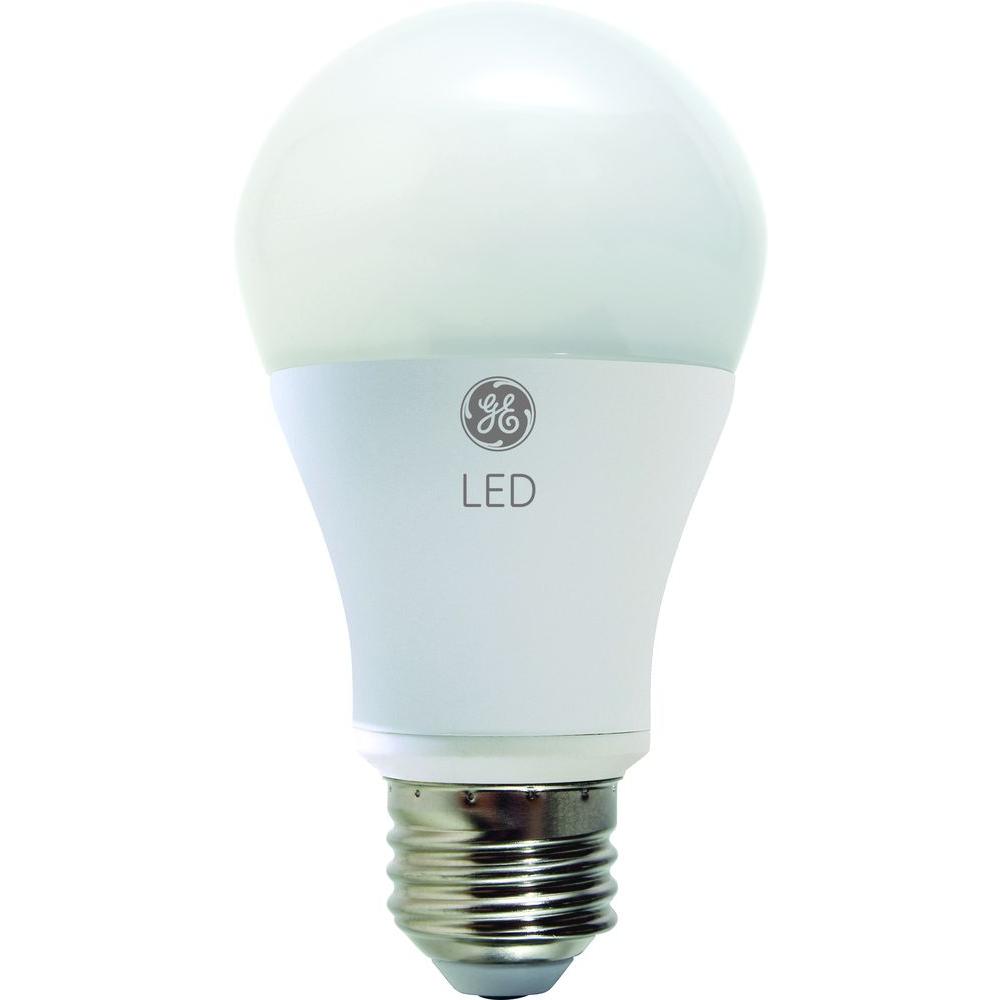 Ge Household Light Bulbs Lighting The Home Depot 40w Equivalent Warmest White Pm A19 Dimmable Led Light Bulb