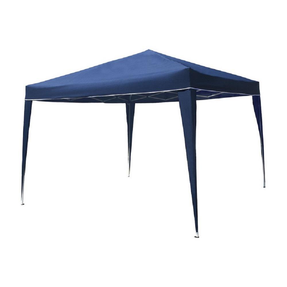 Canopy Tent The Home Depot 10 Ft X Blue Gazebo Party Tent