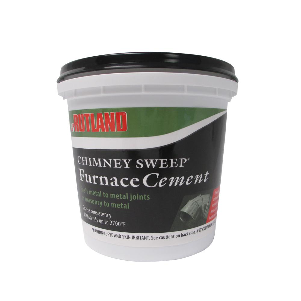 Rutland 32 fl. oz. Chimney Sweep Furnace Cement TubFSC32 The Home Depot